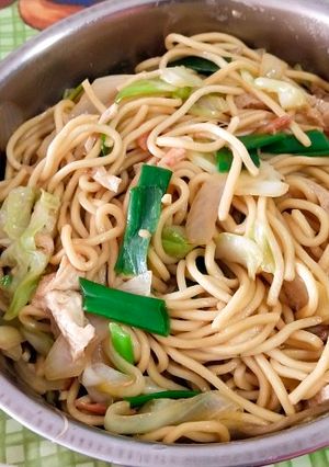 炒麵 的食譜成品照片