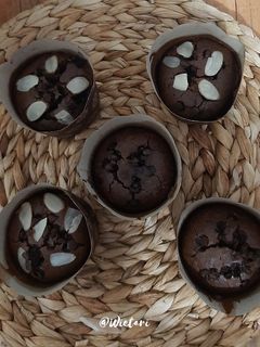 Foto resep Coffee choco muffin with brown sugar