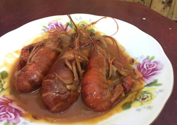 Cara mudah memasak Lobster asam manis ❤, Bisa Manjain Lidah