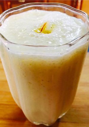 A picture of Mango muraba lassi.