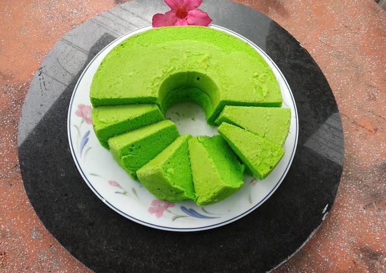 {Cara Membuat Bolu Pandan Kukus🥮🥧🎂 Untuk Pemula