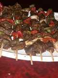 Tsiren bulukunji (Gizzard kebab)