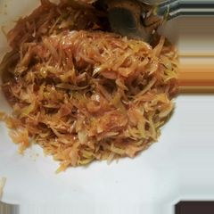 A picture of Fried cabbage.
