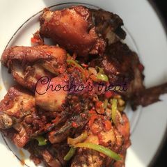A picture of Pepper chicken.