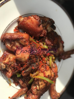 A picture of Pepper chicken.
