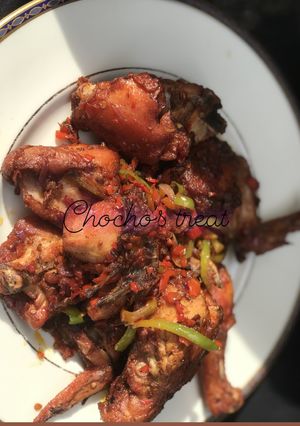 A picture of Pepper chicken.
