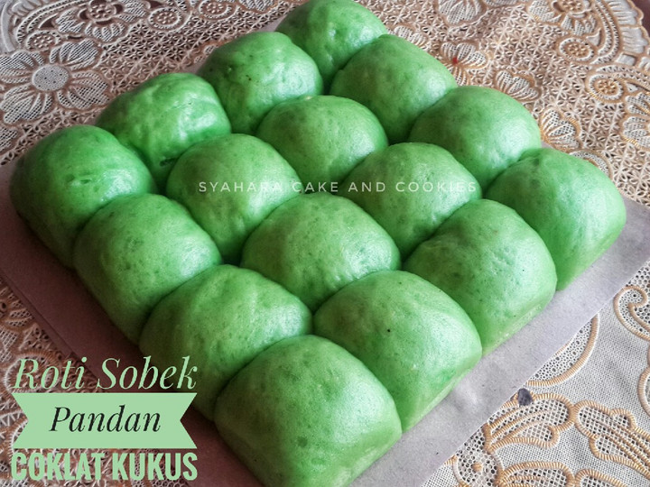 Anti Ribet, Buat Roti Sobek Kukus Pandan Kekinian