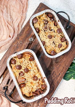 Foto resep Pudding Roti Tawar Sourdough