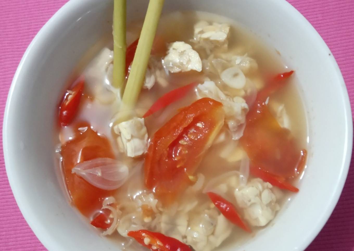 396) Sayur Tempe Serai Kilat