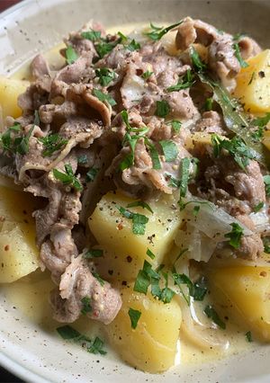 A picture of Creamy ‘Nikujaga’ (Beef & Potato).