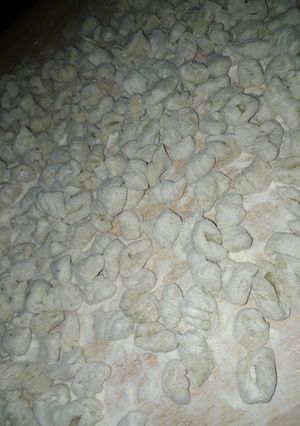 Una foto de Ñoquis de masa bomba,sin papas
