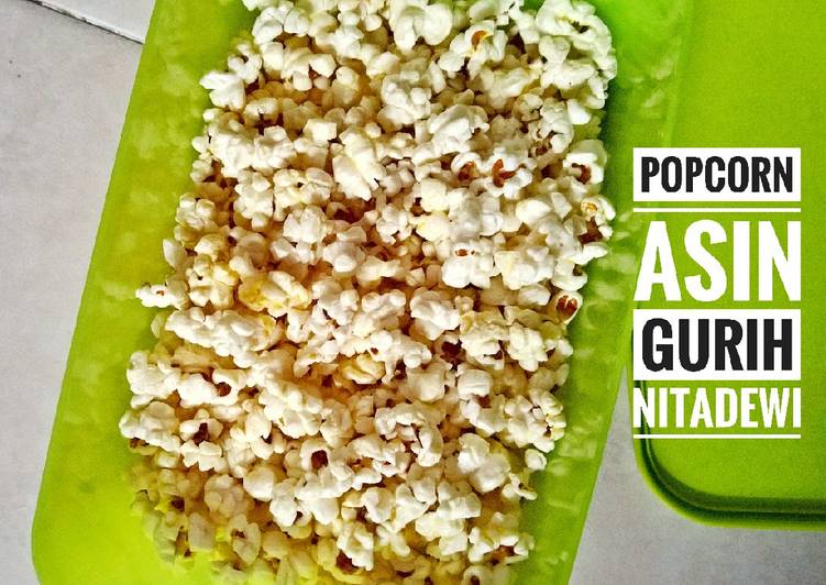 Popcorn Asin Gurih (Double Pan)