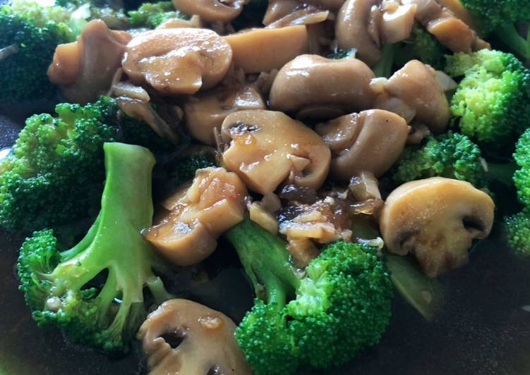 Cara Gampang Menyiapkan Brokoli saus tiram, Enak Banget