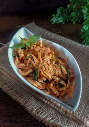 Foto resep Ayam Suir Pedas Kemangi