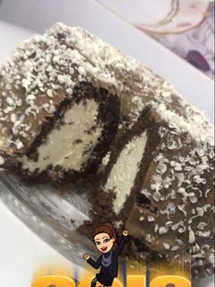 صورة لوصفة كيكة الآيس كريم