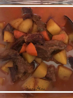 Foto resep Semur daging kuah santan