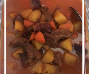 Gampangnya Membuat Semur daging kuah santan Yummy Mantul