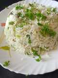 Green Garlic Fried Rice (Hara Lasoon Fried Rice)