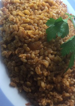 صورة لوصفة بُرغل بالبندورة