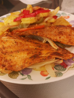 Una foto de Filetes de merluza al horno