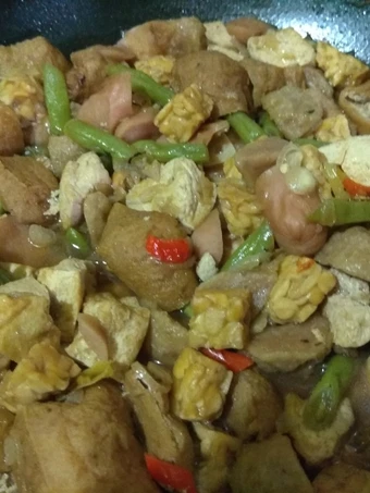 Cara Gampang Membuat Resep Tumis tahu tempe, sosis, pentol, buncis yang Bikin Ngiler Anti Ribet, Lezat