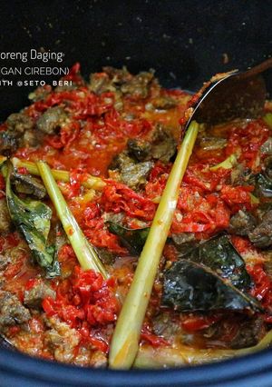 Foto resep SAMBEL GORENG DAGING(khas Kuningan Cirebon)