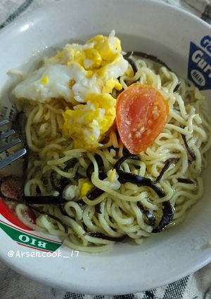 Foto resep Mie kuah jamur kuping