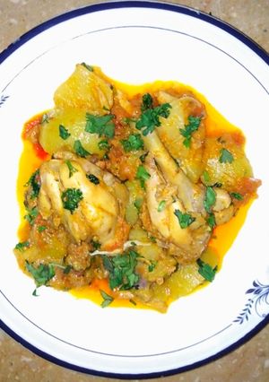 A picture of Spicy tinde chicken.
