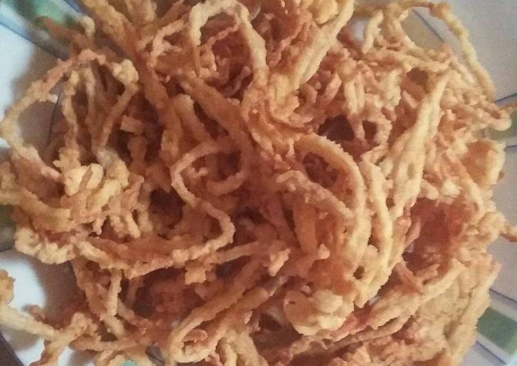 Resep Kriuk Jamur Enoki, Lezat