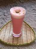 Rose milkshake