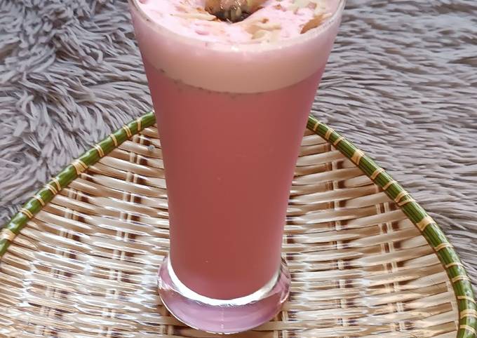 Rose milkshake Recipe by Sangita Vyas - Cookpad