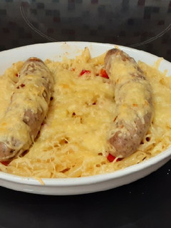 Una foto de Macarrones con butifarra