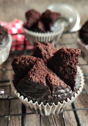 Foto resep Bolu Kukus Coklat Gluten Free (Eggless)