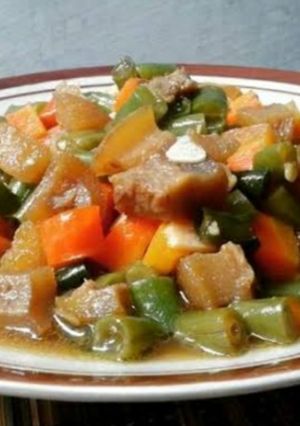Foto resep Sayur Asem-Asem Kikil Buncis