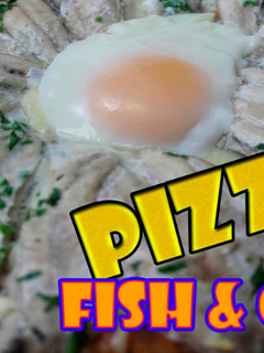 Una foto de Pizza fish and chips | Fácil, original y deliciosa!