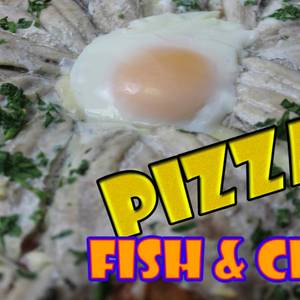 Pizza fish and chips | Fácil, original y deliciosa!