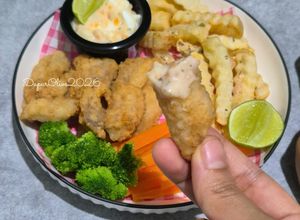 Foto resep Fish and Chip dengan Saus Tartar Sederhana