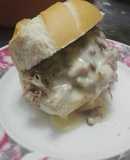 Sándwich estilo Philadelphia
