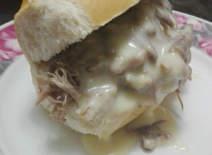 Una foto de Sándwich estilo Philadelphia