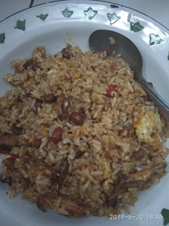 Foto resep Nasi goreng sambel terasi + teri