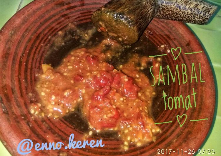 Rahasia Membuat Sambal tomat yang Gurih
