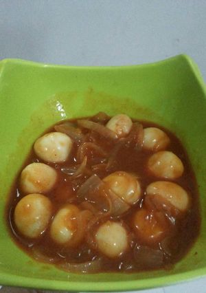 Foto resep Telur puyuh saus tiram