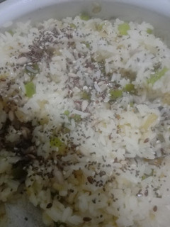 Una foto de Arroz salteado
