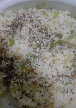 Una foto de Arroz salteado