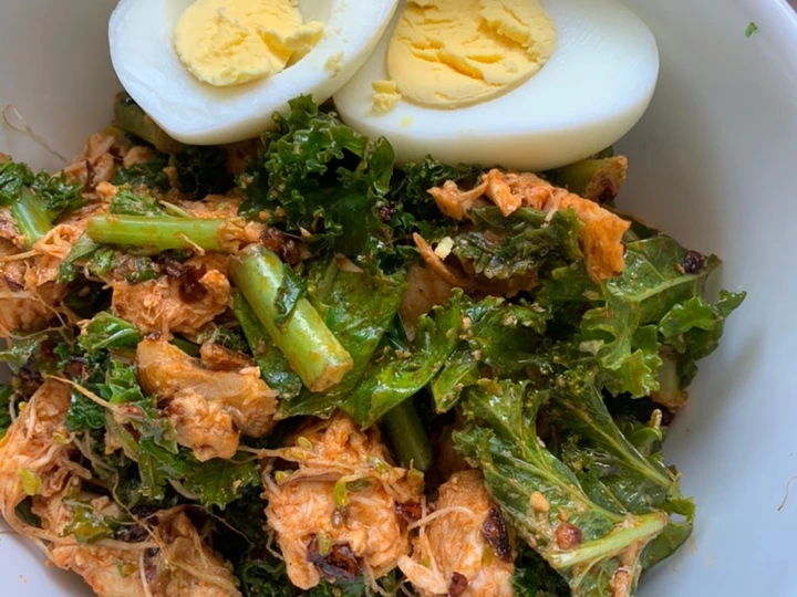 Easy Steps to Make|Recipe} Spicy chicken salad the So Delicious 