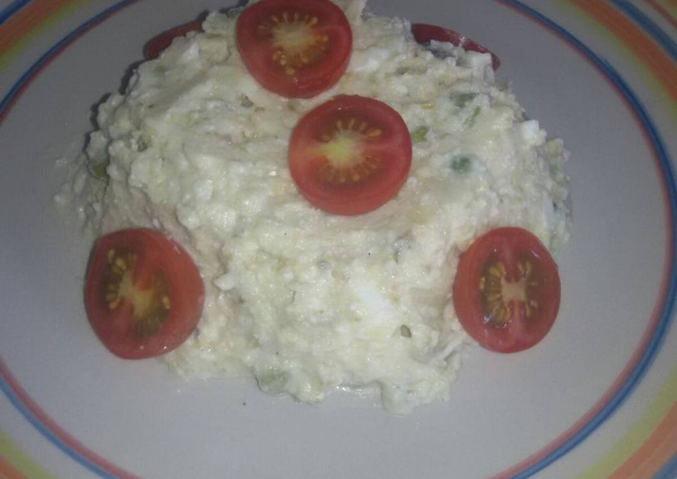 Ensalada de pollo y patatas con thermomix