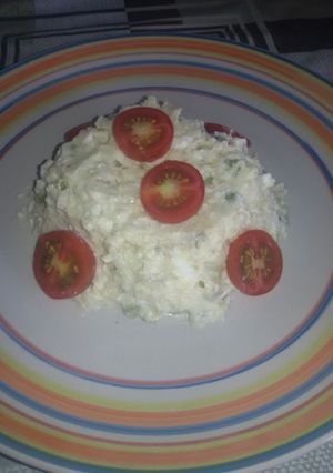 Foto principal de Ensalada de pollo y patatas con thermomix