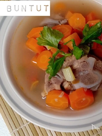 Langkah Gampang Menyiapkan Resep Oxtail soup alias sup buntut sapi Anti Ribet, Enak Banget