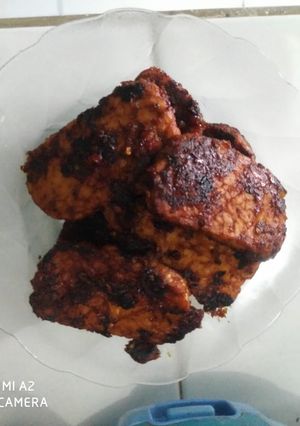 Foto resep Tempe bakar teflon