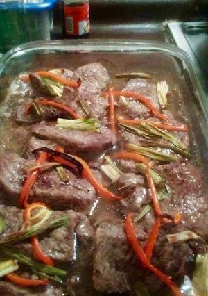 Una foto de Asado estilo oriental
